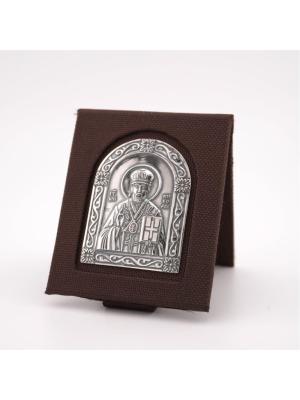 Икона бижутерия, покрытие - серебрение с оксидированием, без вставок