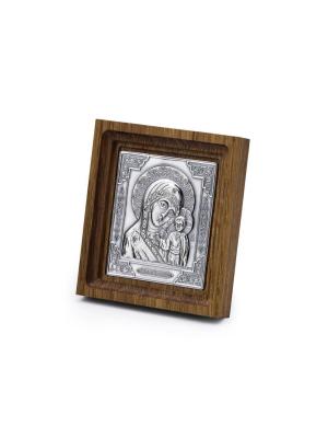 Икона бижутерия, покрытие - серебрение с оксидированием, без вставок