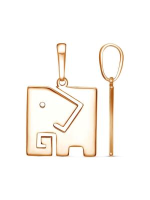 Подвеска бижутерия, покрытие - золочение, без вставок