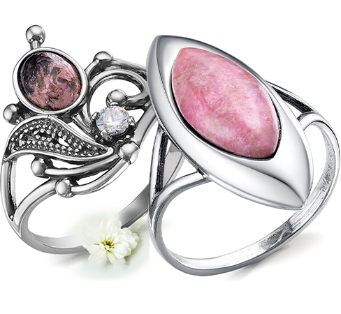 Родонит – каменная роза или минерал утренней зари