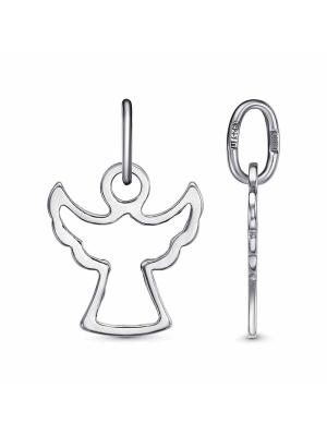 Подвеска бижутерия, покрытие - платинирование, без вставок