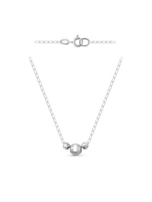 Колье серебро 925 пробы, без покрытия, без вставок