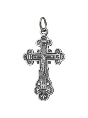 Подвеска бижутерия, покрытие - серебрение с оксидированием, без вставок