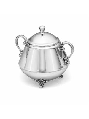 Сахарница "византия" серебро 925 пробы, покрытие - оксидирование, без вставок