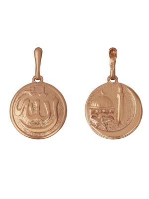 Подвеска серебро 925 пробы, покрытие - золочение, без вставок