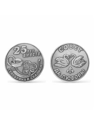 Сувенир серебро 925 пробы, покрытие - оксидирование, без вставок