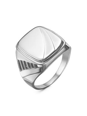 Кольцо бижутерия, покрытие - серебрение с оксидированием, без вставок