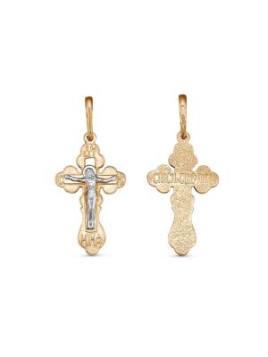 Подвеска серебро 925 пробы, покрытие - золочение, выборочное родирование, без вставок