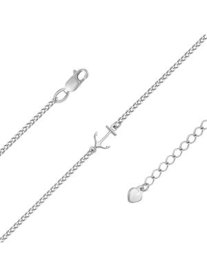 Браслет бижутерия, покрытие - серебрение, без вставок