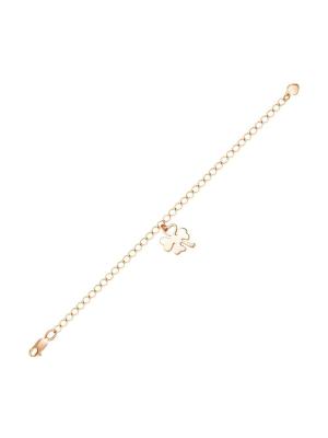 Браслет бижутерия, покрытие - золочение, без вставок