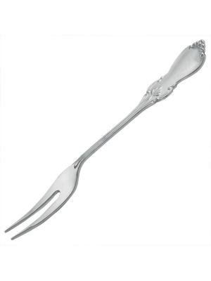Вилка для лайма "вензель" серебро 925 пробы, без покрытия, без вставок