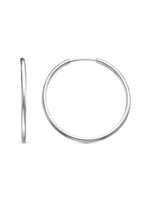 Серьги серебро 925 пробы, без покрытия, без вставок