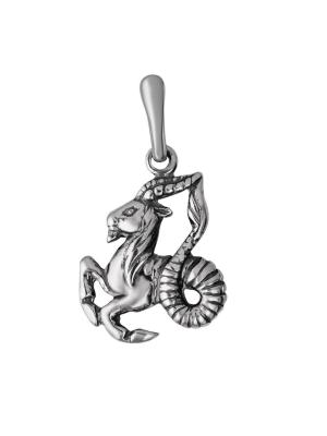 Подвеска бижутерия, покрытие - серебрение с оксидированием, без вставок