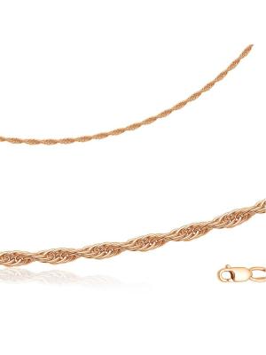 Цепь бижутерия, покрытие - золочение, без вставок