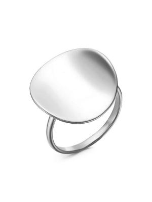 Кольцо серебро 925 пробы, покрытие - платинирование, без вставок