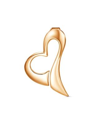 Подвеска бижутерия, покрытие - золочение, без вставок