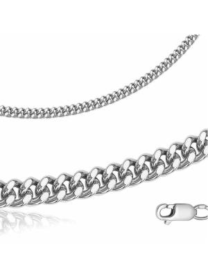 Браслет серебро 925 пробы, покрытие - родирование, без вставок