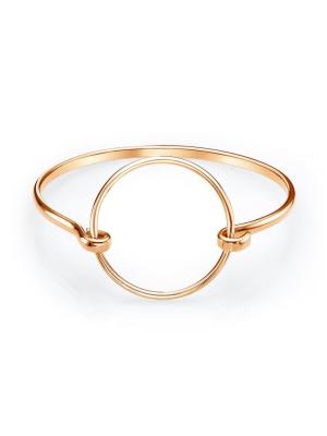 Браслет бижутерия, покрытие - золочение, без вставок