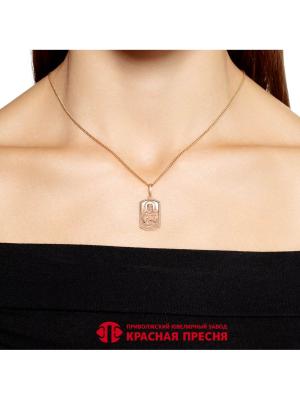 Подвеска"матрона московская" серебро 925 пробы, покрытие - золочение, выборочное родирование, без вставок