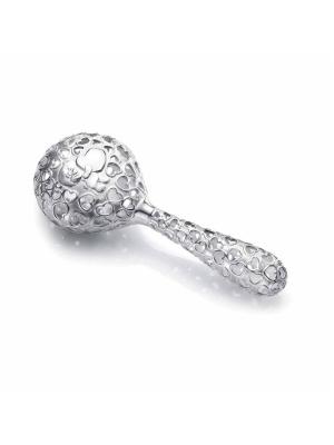 Погремушка серебро 925 пробы, без покрытия, без вставок