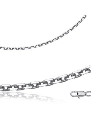 Цепь серебро 925 пробы, без покрытия, без вставок