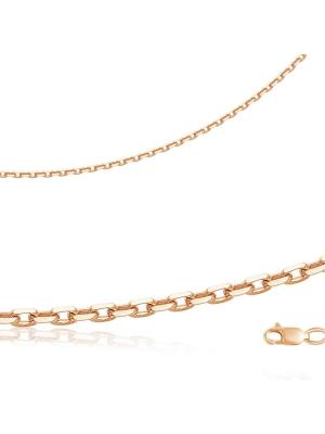 Цепь серебро 925 пробы, покрытие - золочение, без вставок