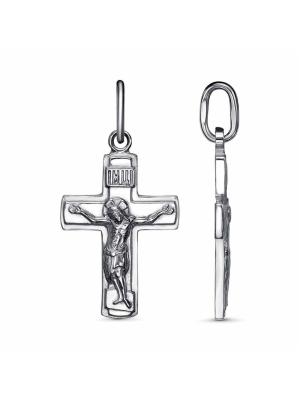 Подвеска бижутерия, покрытие - серебрение с оксидированием, без вставок