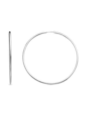 Серьги серебро 925 пробы, без покрытия, без вставок