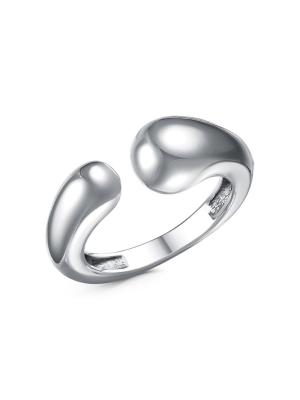 Кольцо бижутерия, покрытие - платинирование, без вставок