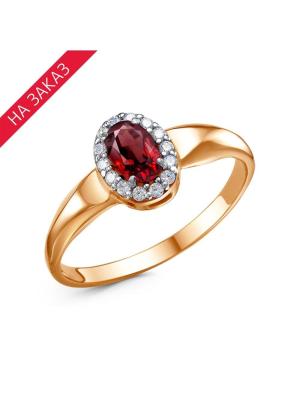 Кольцо серебро 925 пробы, покрытие - золочение, выборочное родирование