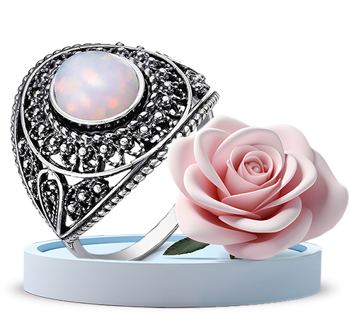 Кусочек небесного купола или ирреальная палитра опалов