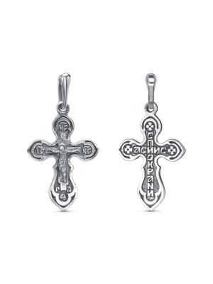 Подвеска бижутерия, покрытие - серебрение с оксидированием, без вставок