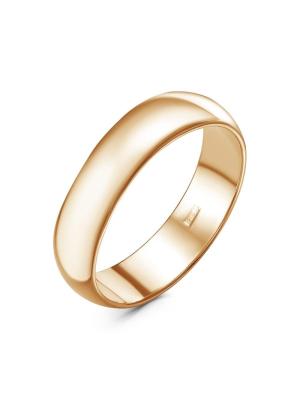 Кольцо бижутерия, покрытие - золочение, без вставок