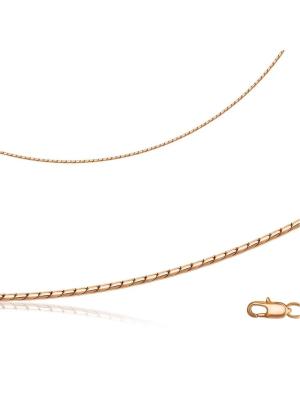 Цепь серебро 925 пробы, покрытие - золочение, без вставок