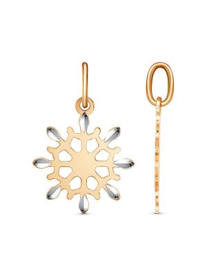 Подвеска бижутерия, покрытие - золочение, отделка - алмазная грань, без вставок