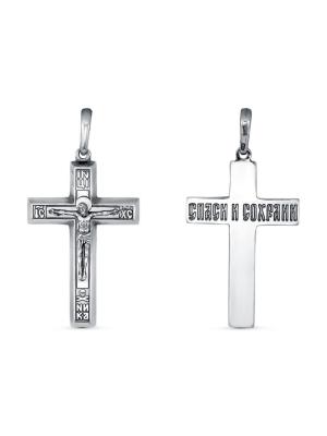 Подвеска серебро 925 пробы, покрытие - оксидирование, без вставок