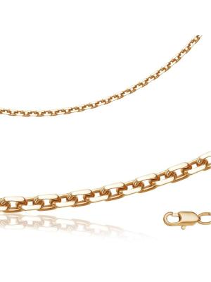 Цепь серебро 925 пробы, покрытие - золочение, без вставок