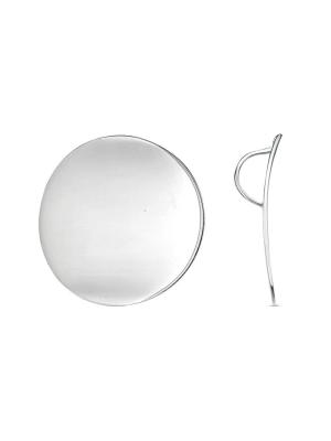 Подвеска серебро 925 пробы, покрытие - платинирование, без вставок