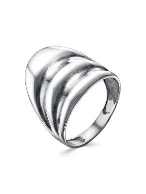 Кольцо бижутерия, покрытие - платинирование, без вставок