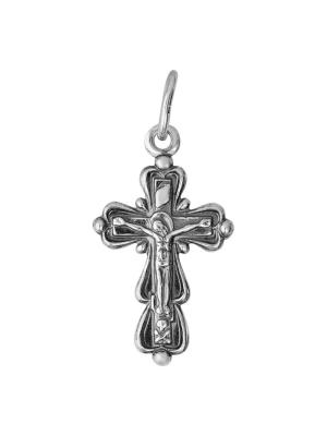 Подвеска бижутерия, покрытие - серебрение с оксидированием, без вставок