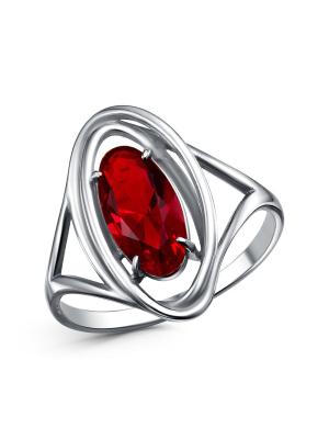 Кольцо бижутерия, покрытие - серебрение с оксидированием, вставка - стекло ювелирное собственной огранки