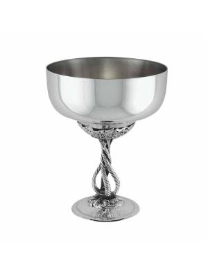 Ваза серебро 925 пробы, покрытие - оксидирование, без вставок