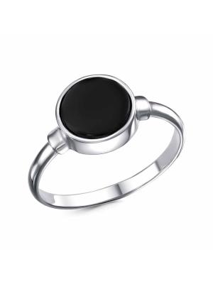 Кольцо бижутерия, покрытие - платинирование, вставка - стекло ювелирное собственной огранки