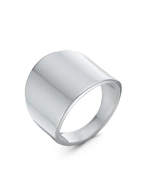 Кольцо бижутерия, покрытие - серебрение, без вставок