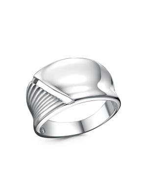 Кольцо бижутерия, покрытие - платинирование, без вставок