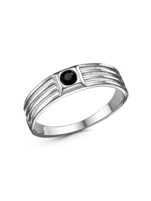 Кольцо бижутерия, покрытие - платинирование, вставка - стекло ювелирное preciosa