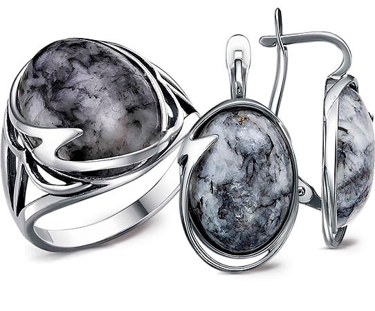 Снежный пейзаж, нарисованный природой в редком и харизматичном пинолите