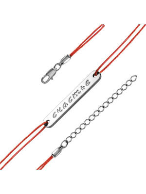 Браслет бижутерия, покрытие - серебрение с оксидированием, без вставок