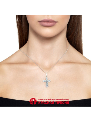 Подвеска серебро 925 пробы, покрытие - оксидирование, без вставок