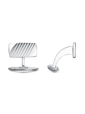 Запонки серебро 925 пробы, без покрытия, без вставок